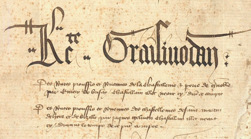 Les Galbert, chevaliers du Grésivaudan&nbsp;(1)